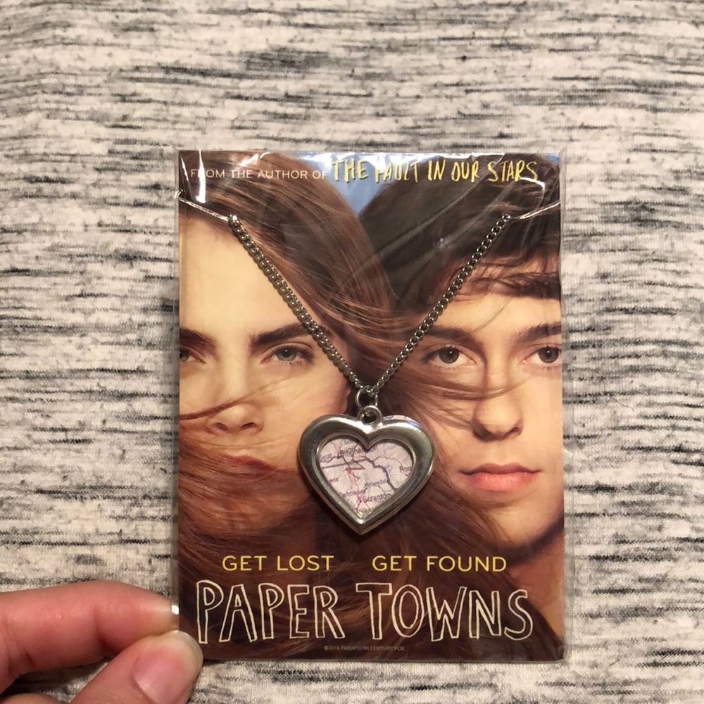 “Paper Towns” necklace